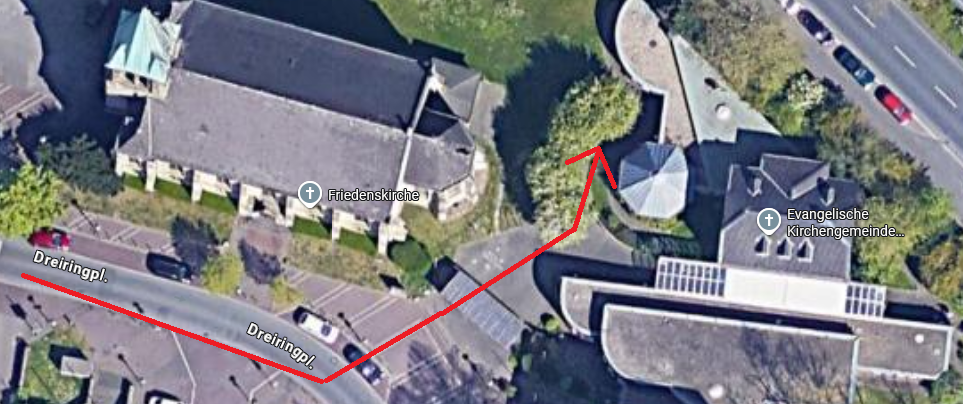 Wegbeschreibung Bild 1